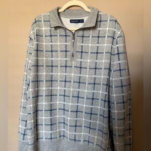 Nautica Mens Half Zip Pullover Size XL